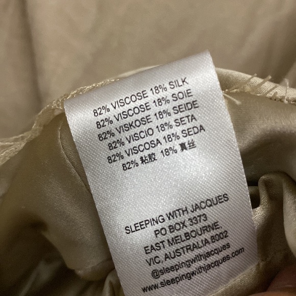 SLEEPING WITH JACQUES Bianca Bodysuit {SAND} - Picture 12 of 14